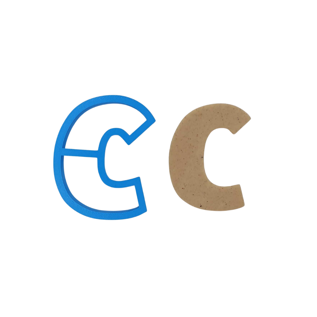 Lowercase Alphabet Cookie Cutters Individual