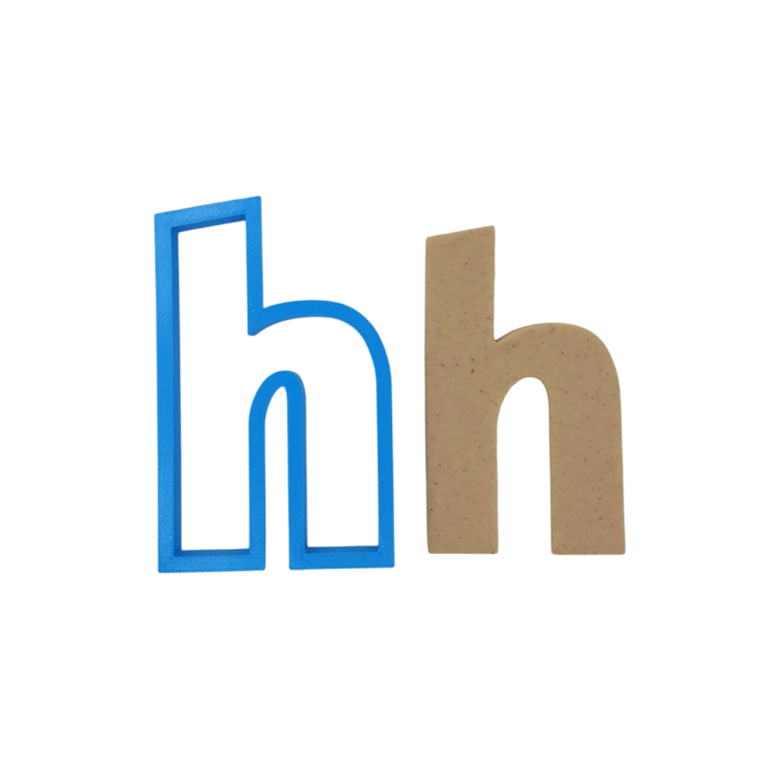 Lowercase Alphabet Cookie Cutters Individual