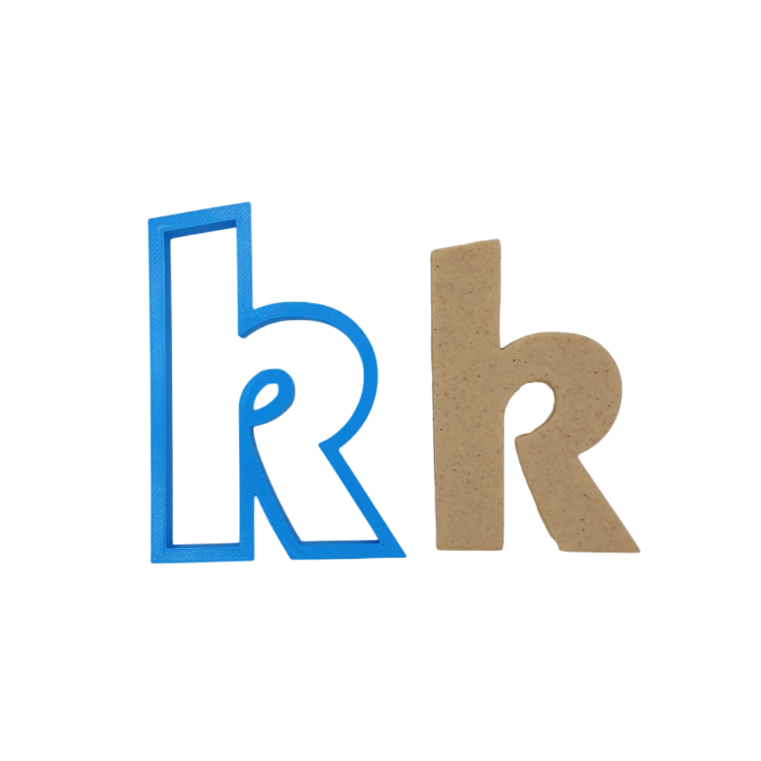 Lowercase Alphabet Cookie Cutters Individual