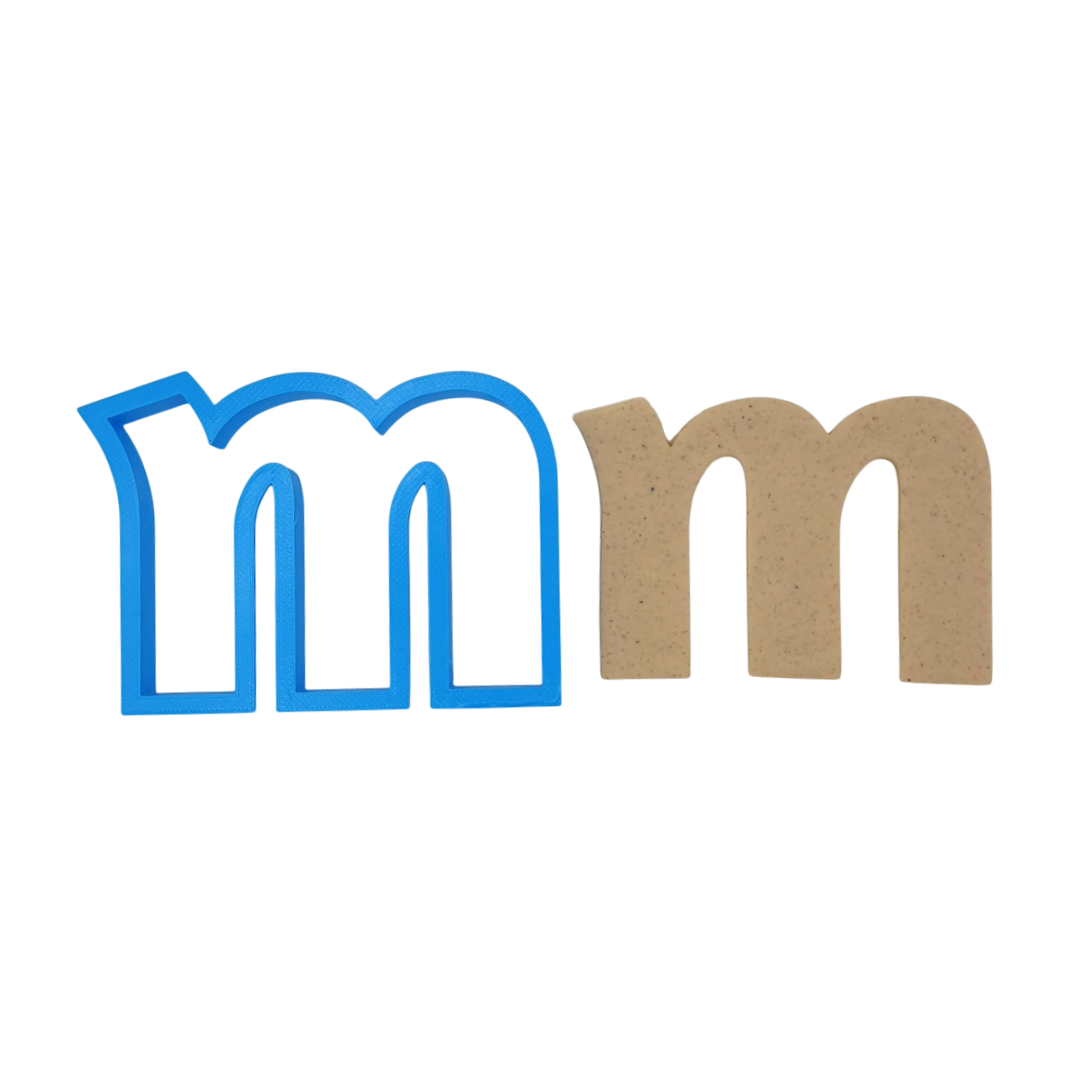 Lowercase Alphabet Cookie Cutters Individual