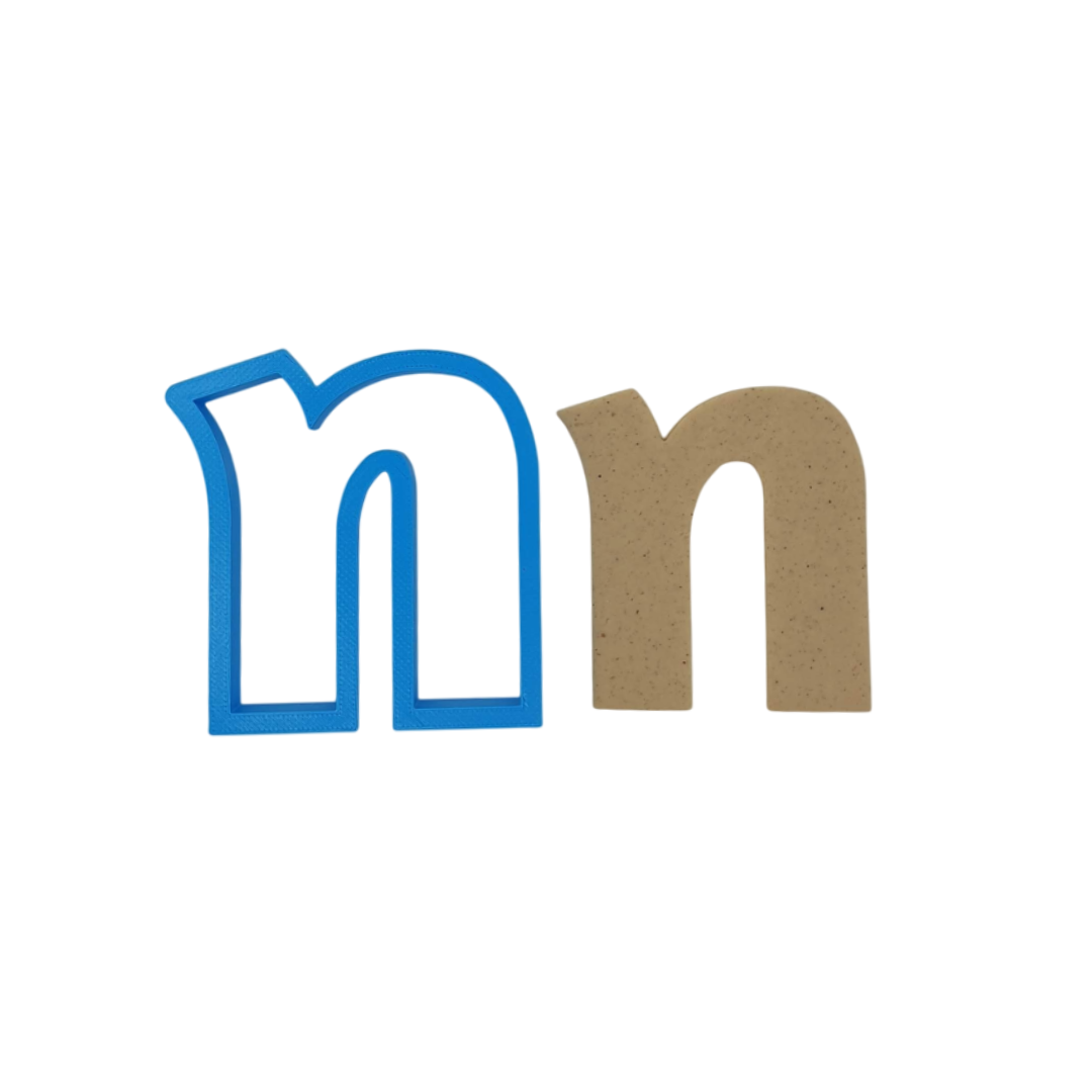 Lowercase Alphabet Cookie Cutters Individual