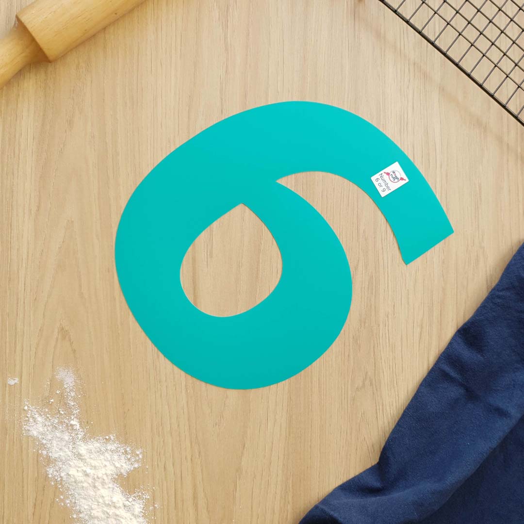 Cookie Cake Creators Kit - Set of Large Number Baking Stencils