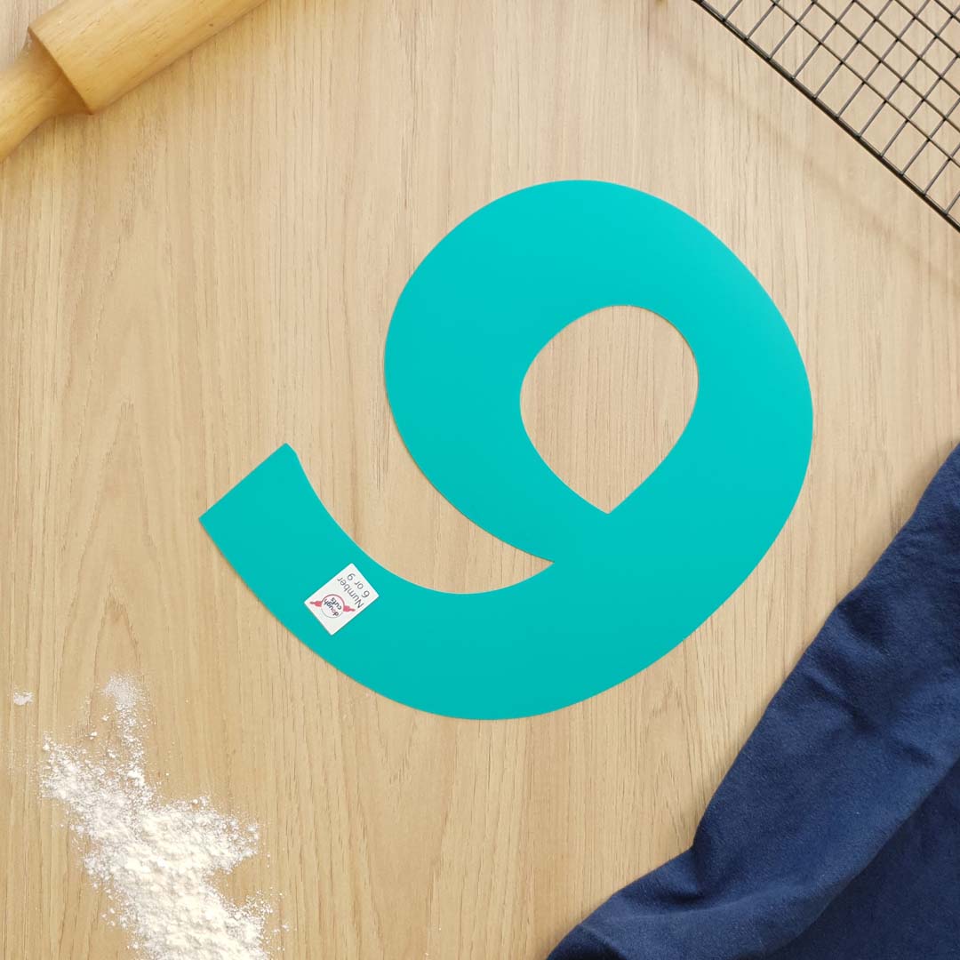 Cookie Cake Creators Kit - Set of Large Number Baking Stencils