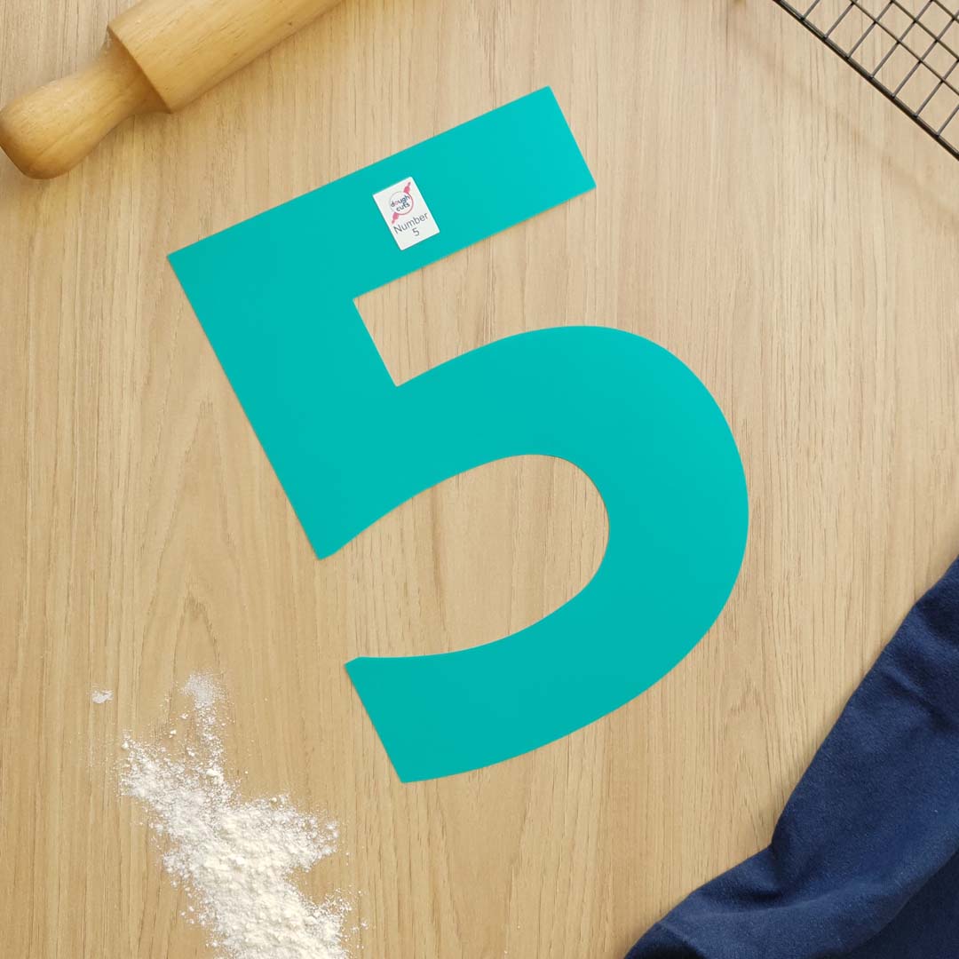 Cookie Cake Creators Kit - Set of Large Number Baking Stencils