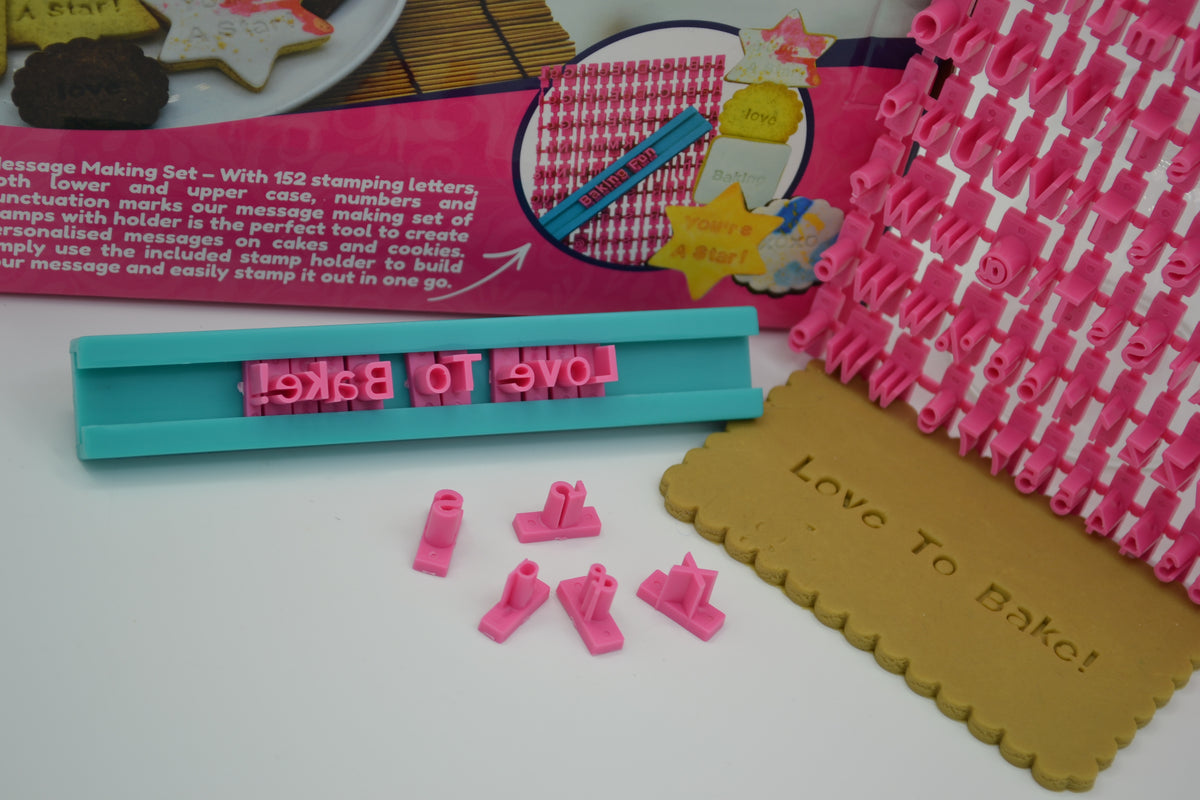 Message Maker Cookie Stamp Set 162 Pieces