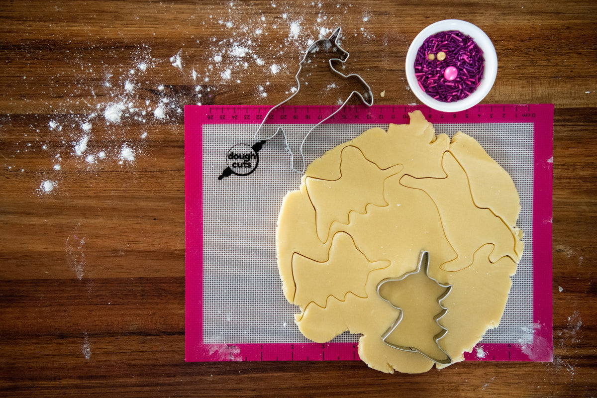 Unicorn Magic Set of 5 Cookie Cutters - Stainless Steel Professional Quality