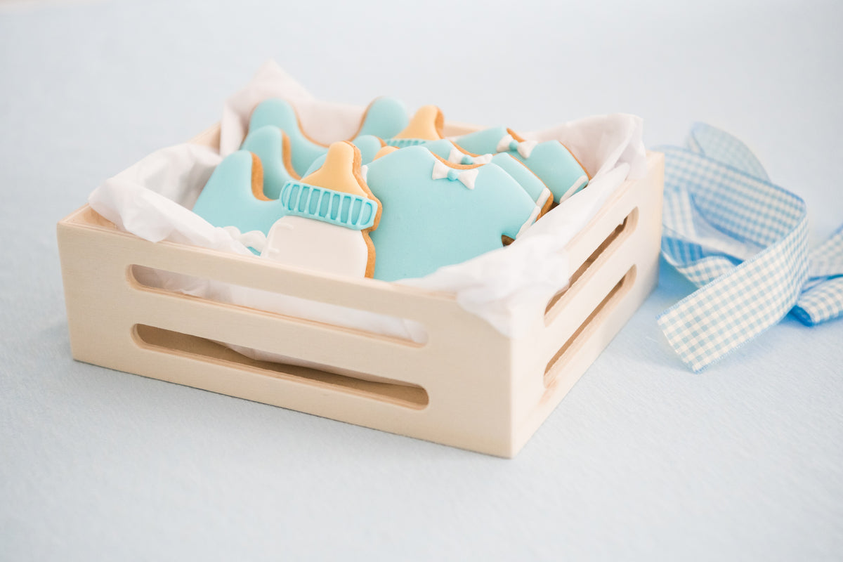 Baby Shower Cookie Cutter Set of 5 - Professional Quality Stainless Steel