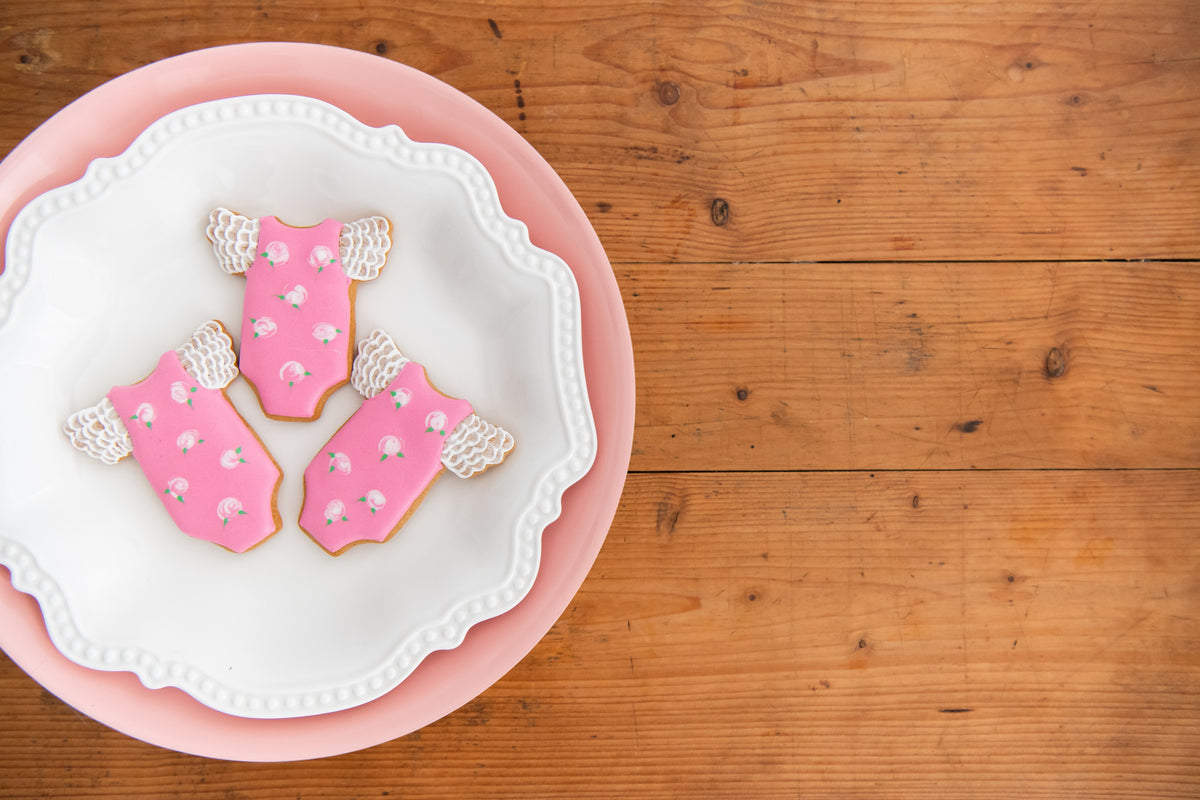 Baby Shower Cookie Cutter Set of 5 - Professional Quality Stainless Steel