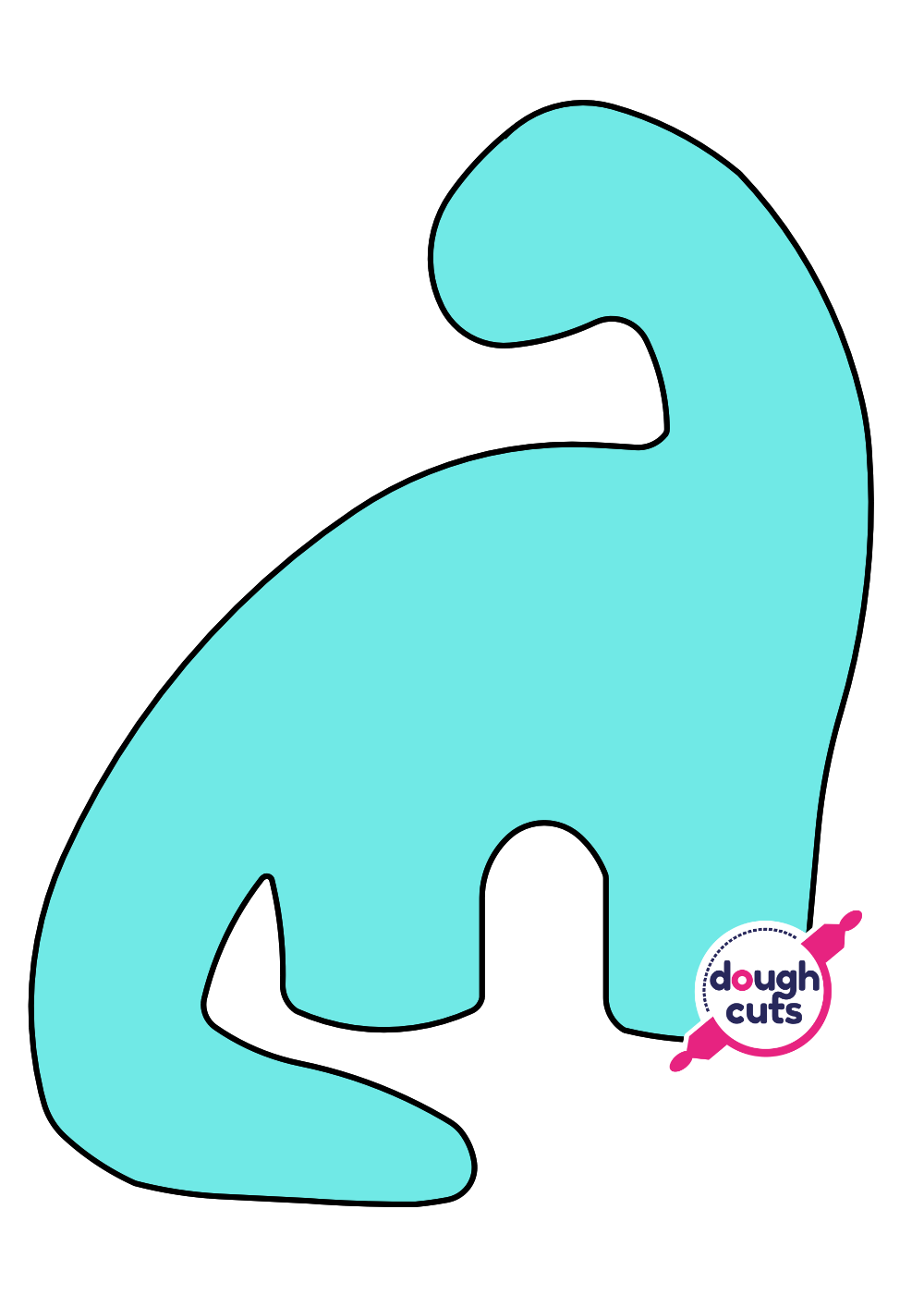 PRINT AT HOME - Dinosaur 2 Cookie Cake Template 14 print-at-home-dinosaur-2-cookie-cake-template-14-tall-doughcuts