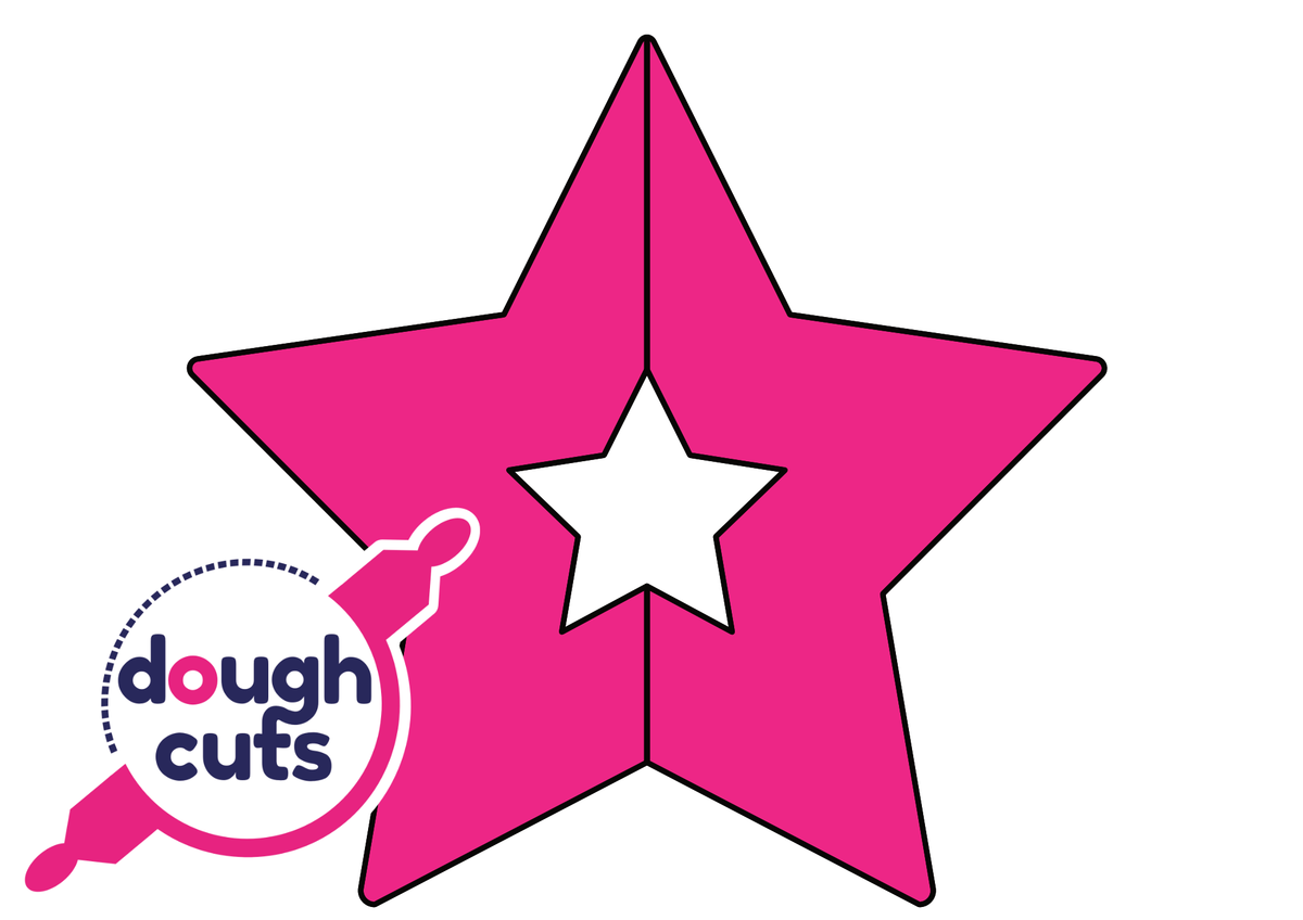 Everyday Shapes Set of 6 Cookie Cake Templates