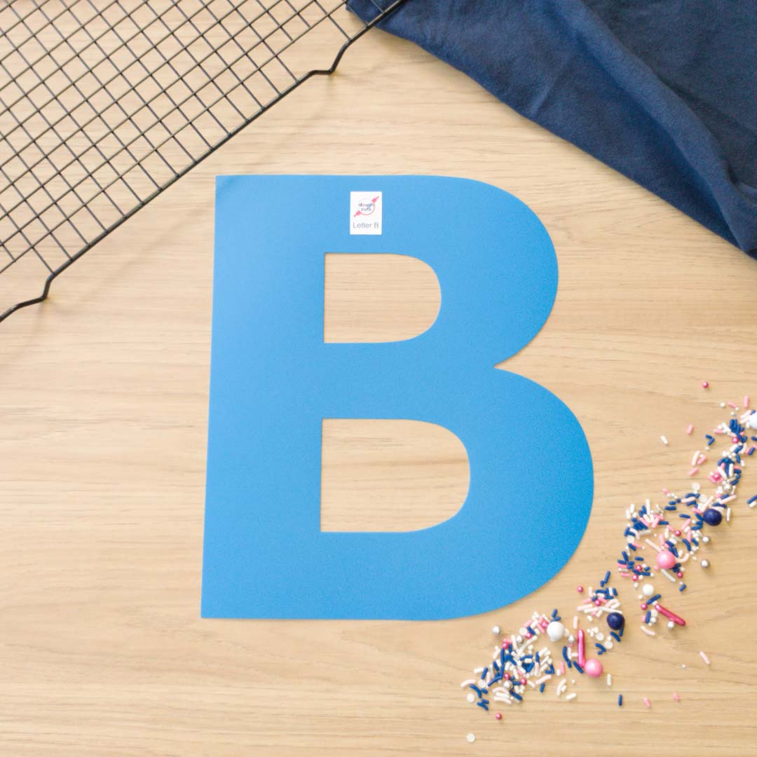 Alphabet Letter Set of 26 Cookie Cake Templates