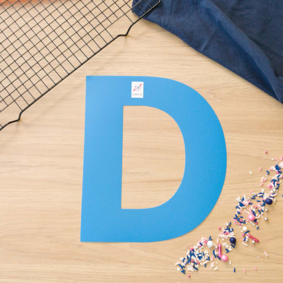 Alphabet Letter Set of 26 Cookie Cake Templates