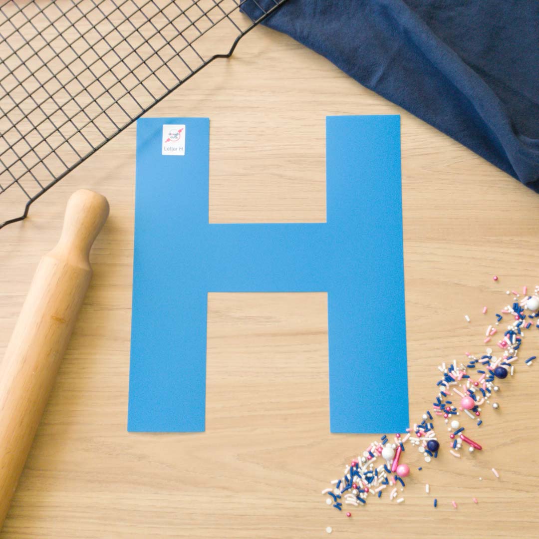 Alphabet Letter Set of 26 Cookie Cake Templates