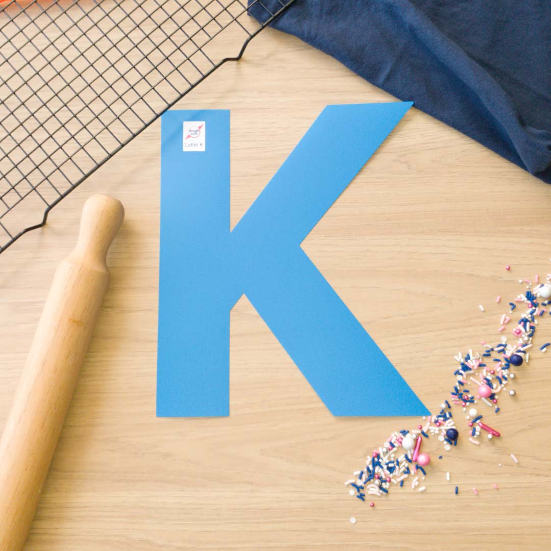 Alphabet Letter Set of 26 Cookie Cake Templates