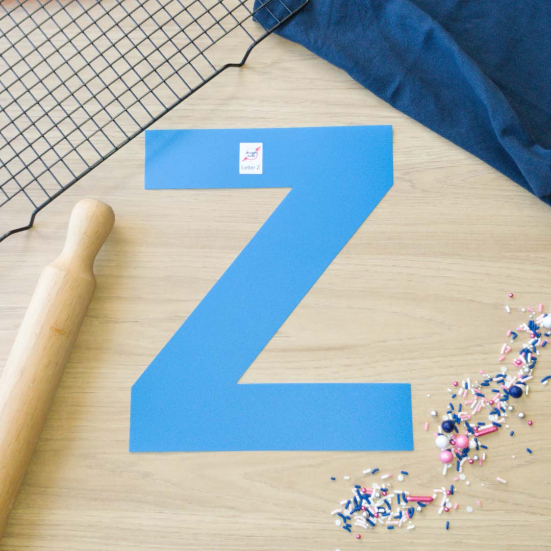 Alphabet Letter Set of 26 Cookie Cake Templates